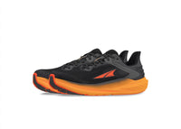 ALTRA Men's Torin 8 Running Shoes in black orange - men's shoe - alternate view