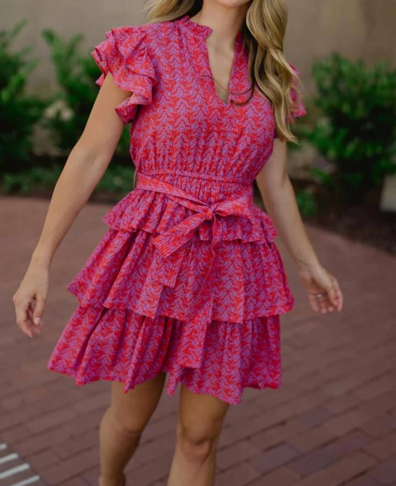 Briton Court - Delilah Ruffle Dress