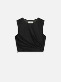 Frame - Mesh Twist Tank Top