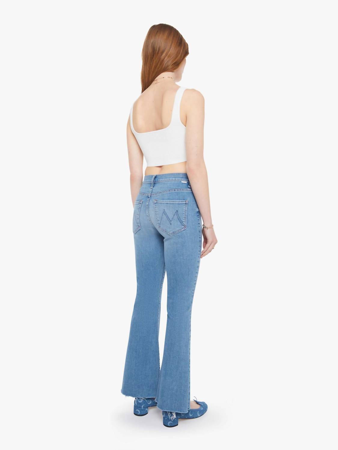 Mother - Weekender Fray Mid-rise Jeans