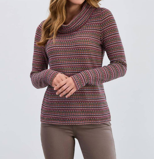 Fdj - Long Sleeve Cowl Neck Top