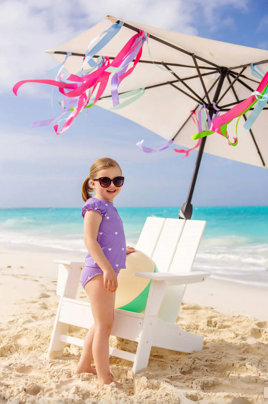 The Beaufort Bonnet Company - Toddler Girl's Short Sleeve Snorkel Tour Tankini