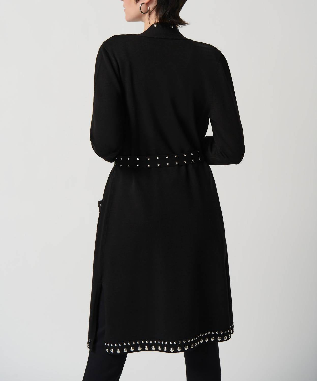 Joseph Ribkoff - Satine Sweater Knit Studded Contour Cover-up