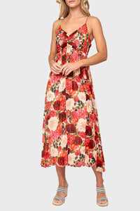 Moon River - Pleated Midi Dress