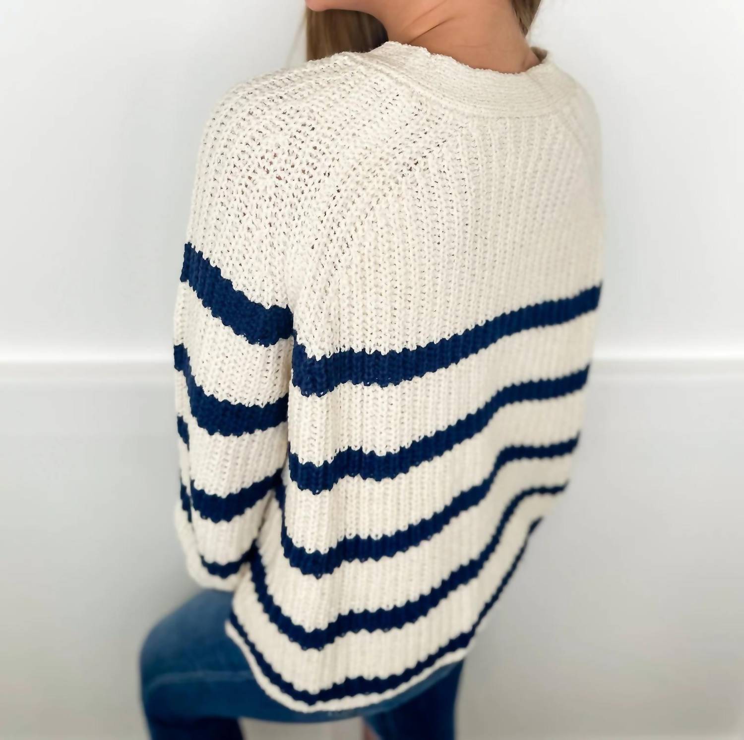 White Birch - Layering Up Knit Long Sleeve Cardigan