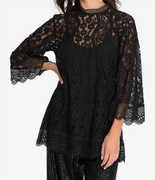 Johnny Was - STARLET LACE BLOUSE (SLIP)