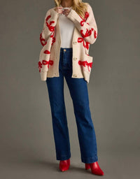Panache Apparel - Bow Cardigan