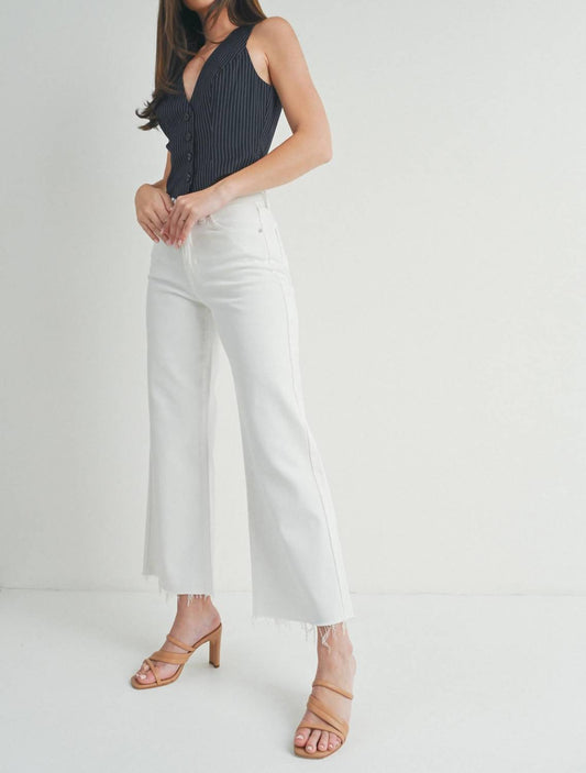 Jbd. - Monica Slim Wide Leg Crop Jeans