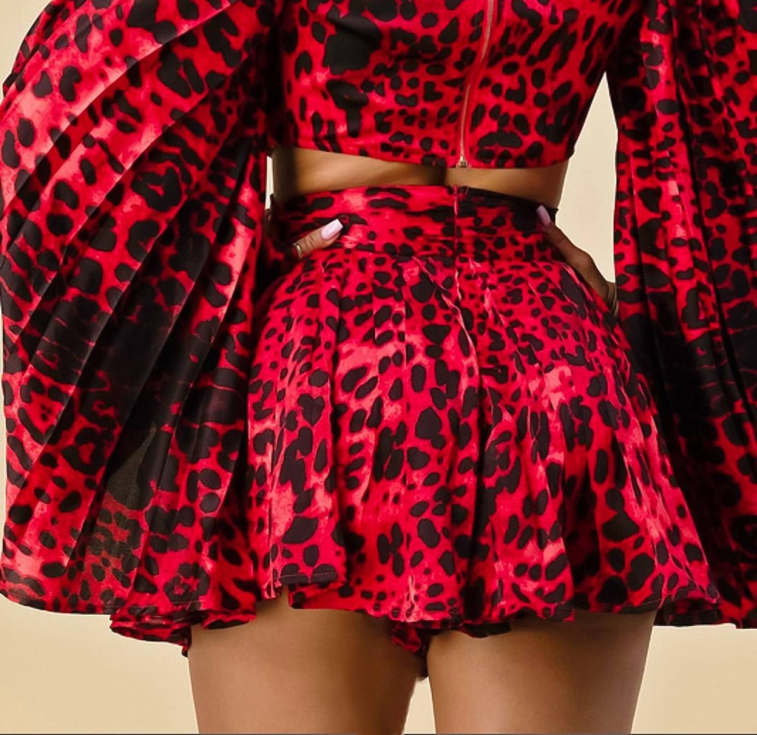 Little Secret Of Mine - A Thing of Beauty Leopard Print Romper