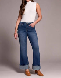Tribal - Brooke Palazzo With Cuffs Jeans