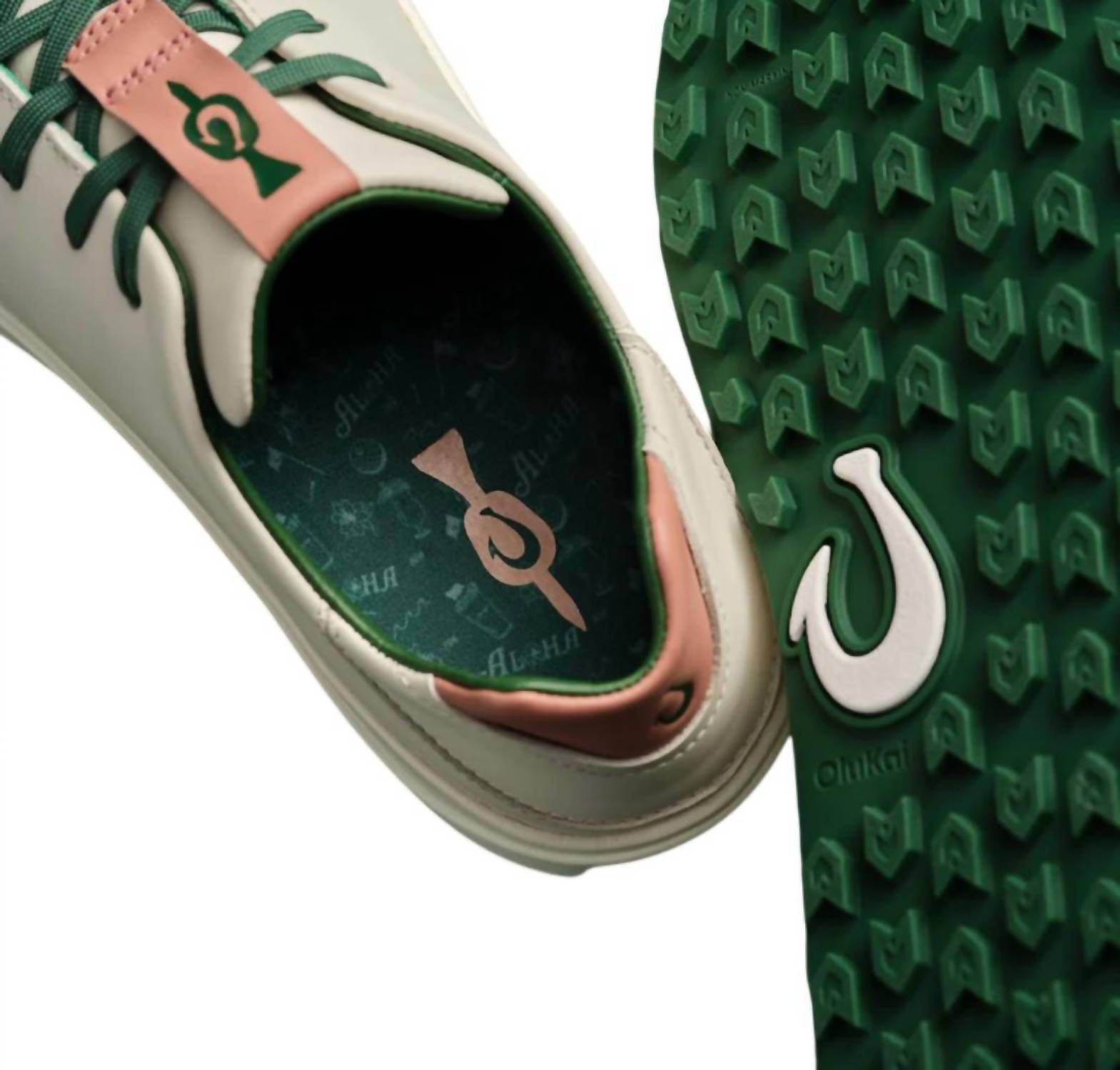 Olukai - Men’s Waialae Leather Golf Shoes