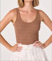 Astr - Kaylea Scoop Neck Tank Top