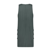 Marina Moscone - Women's Sleeveless Tabard Dress