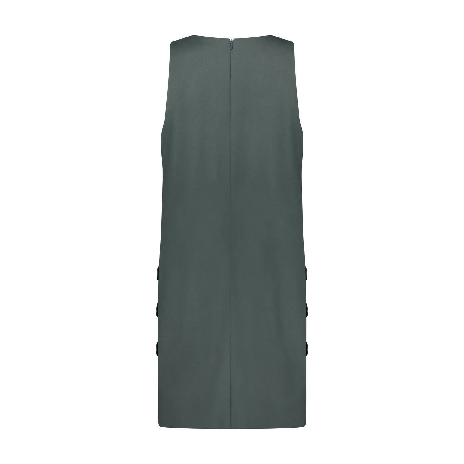 Marina Moscone - Women's Sleeveless Tabard Dress