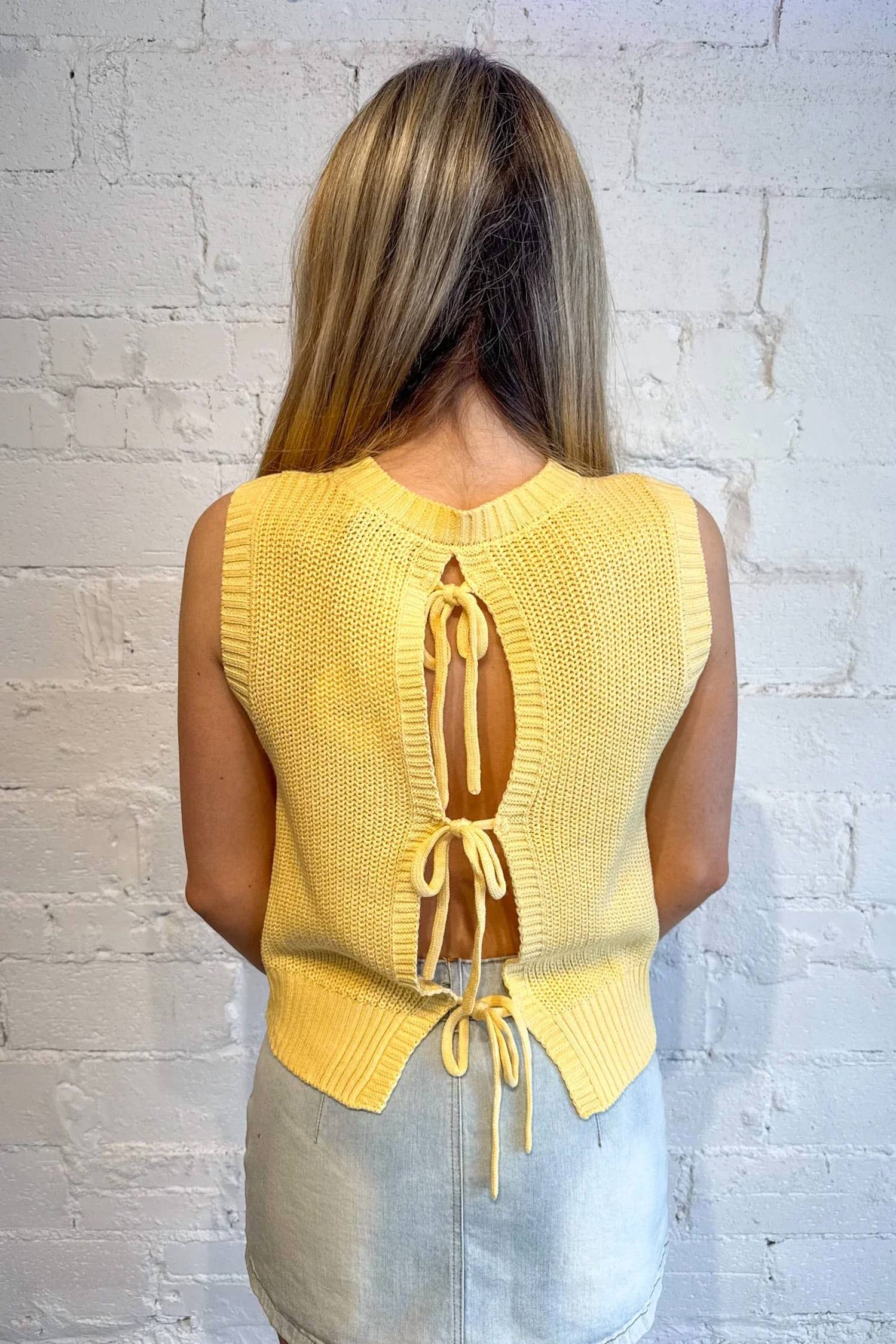 Adeline - Sleeveless Sweater Tank