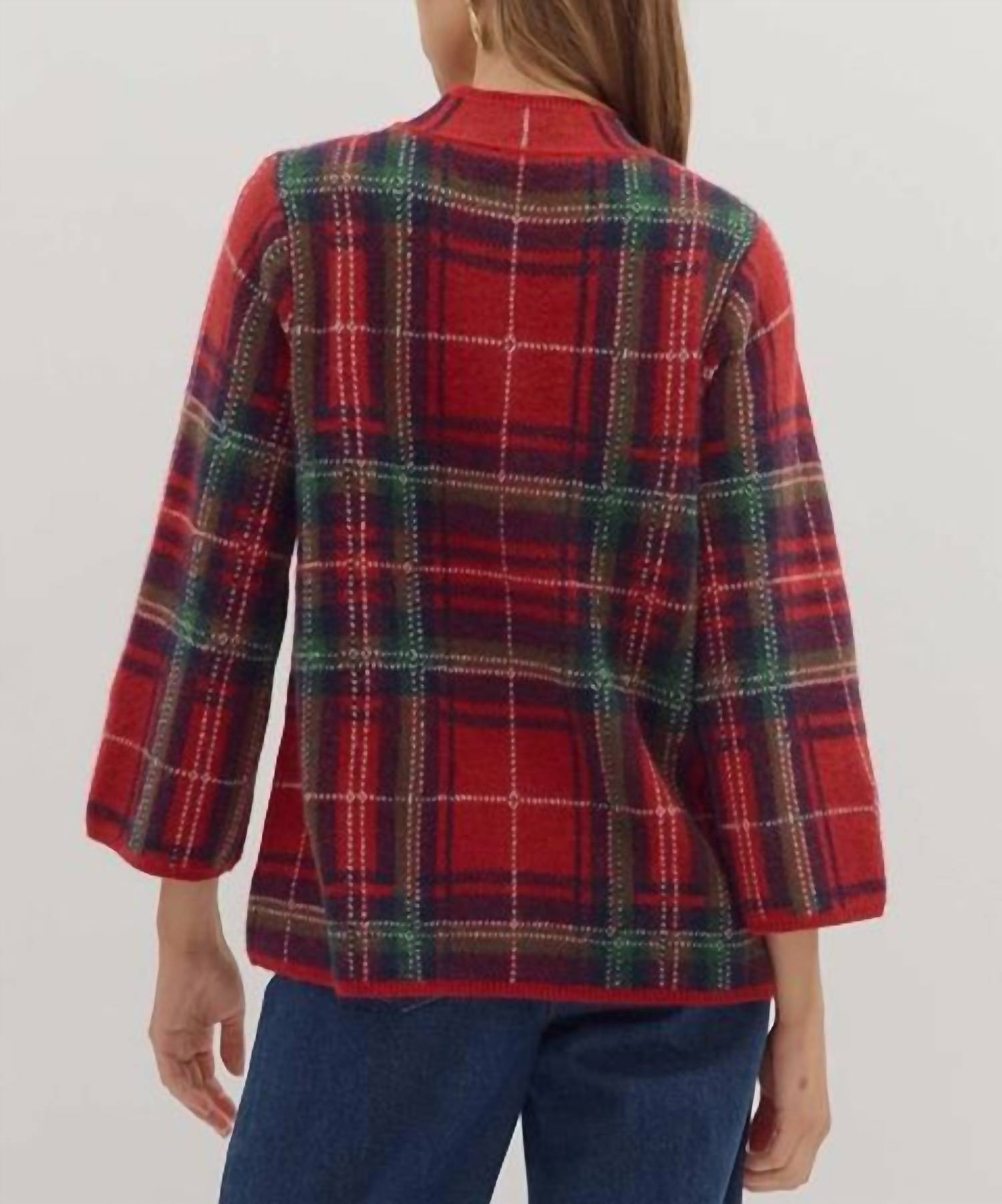 Entro - Mock Neck Sweater Top