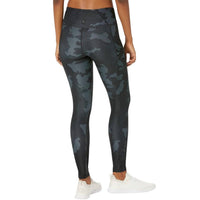 prAna Women's Electa Legging in black camo - women's pants - detail view