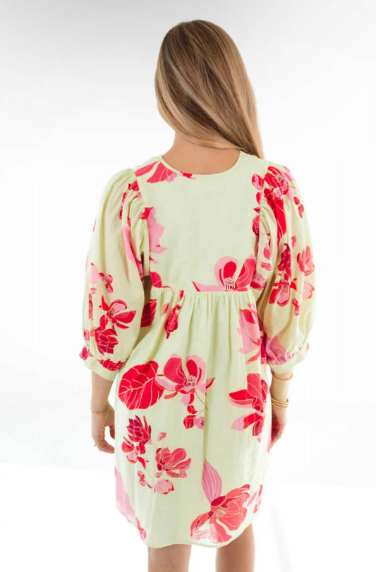 J.Marie - Alara Puff Sleeve Dress