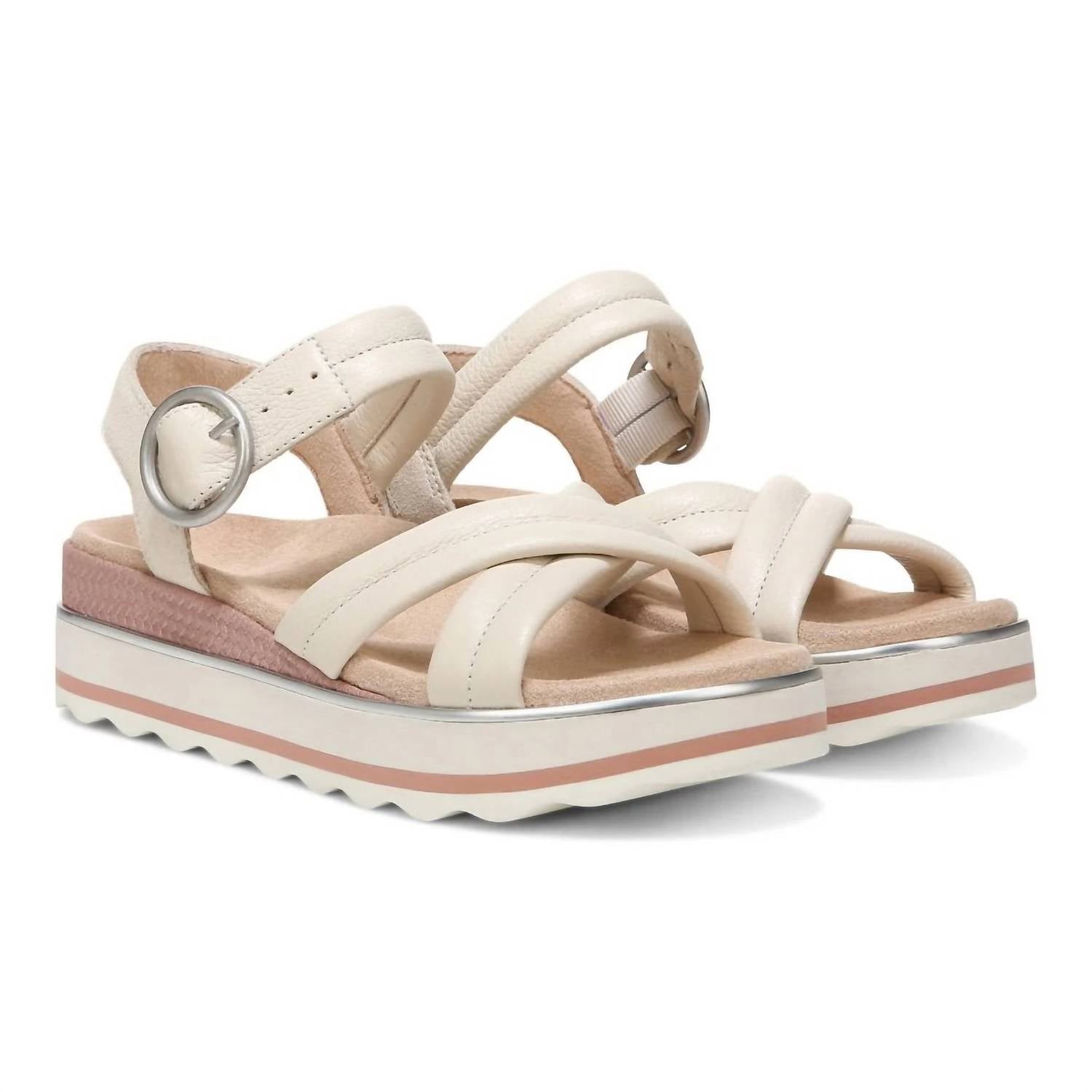 VIONIC Women's Reyna Sandals in cream - women's sandal - view 9