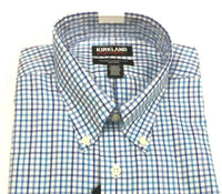 Kirkland Signature - Men's Traditional Fit Non-iron Button Collar Dress Shirt