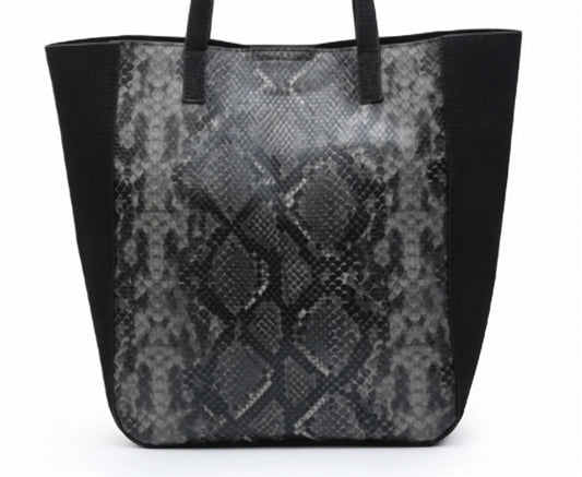 Jen & Co. - Women's Animal Print Bag In A Bag Tote