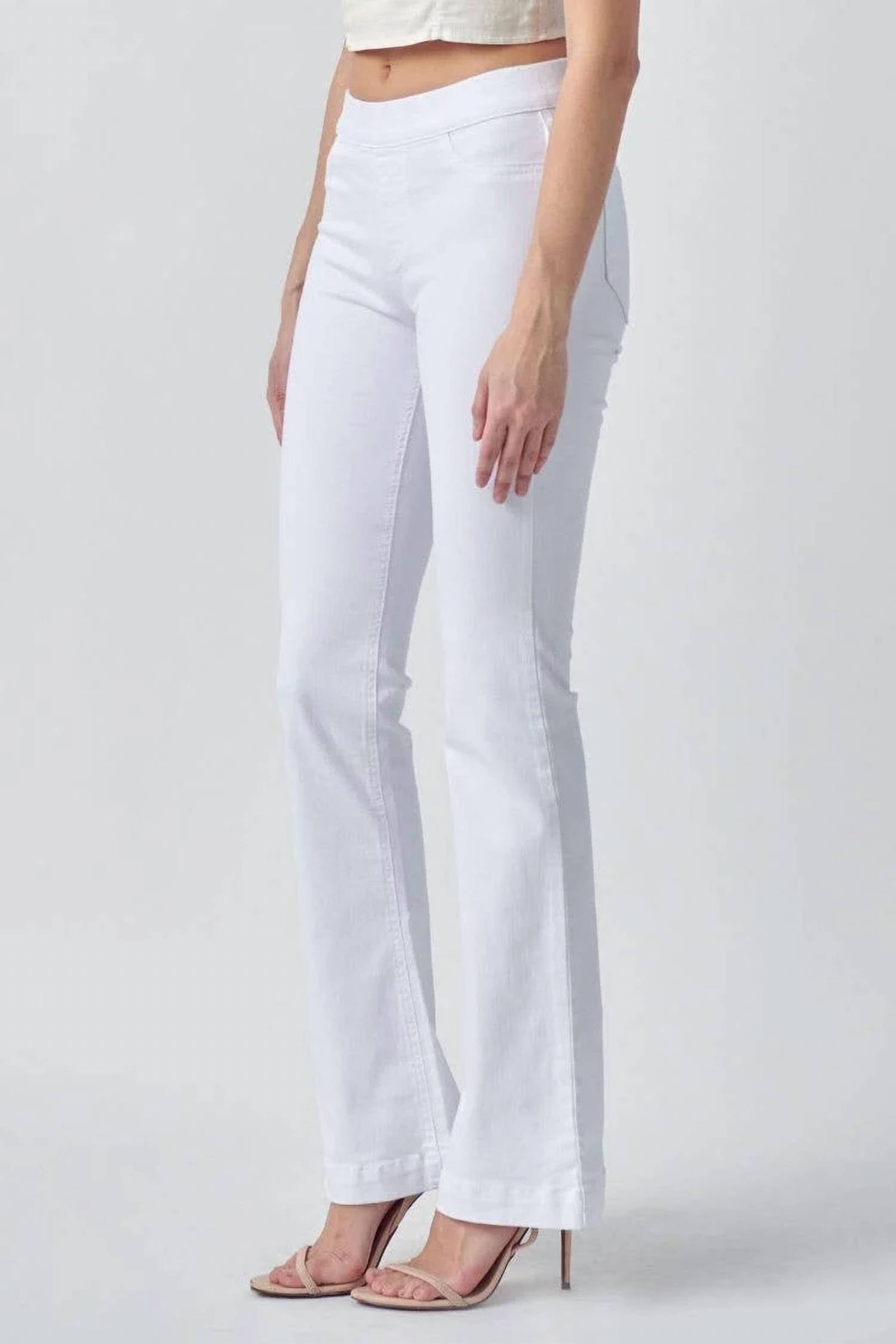 Cello - Mid Rise Pull On Flare Jeggings