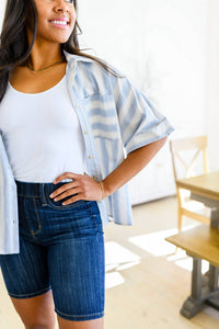 Andree By Unit - Tailored to Relax Striped Button Down