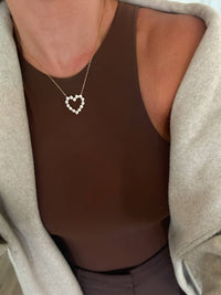Chansuttpearls - Women's The Everly Heart Pendant