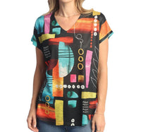 Jess & Jane - Geneva Cap Sleeve Top
