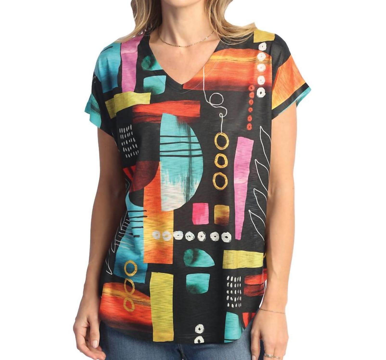 Jess & Jane - Geneva Cap Sleeve Top