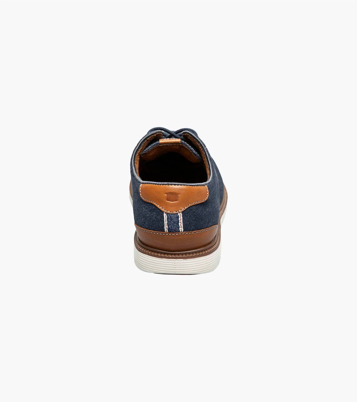 Florsheim - Junior Boys Canvas Plain Toe Oxford Shoes