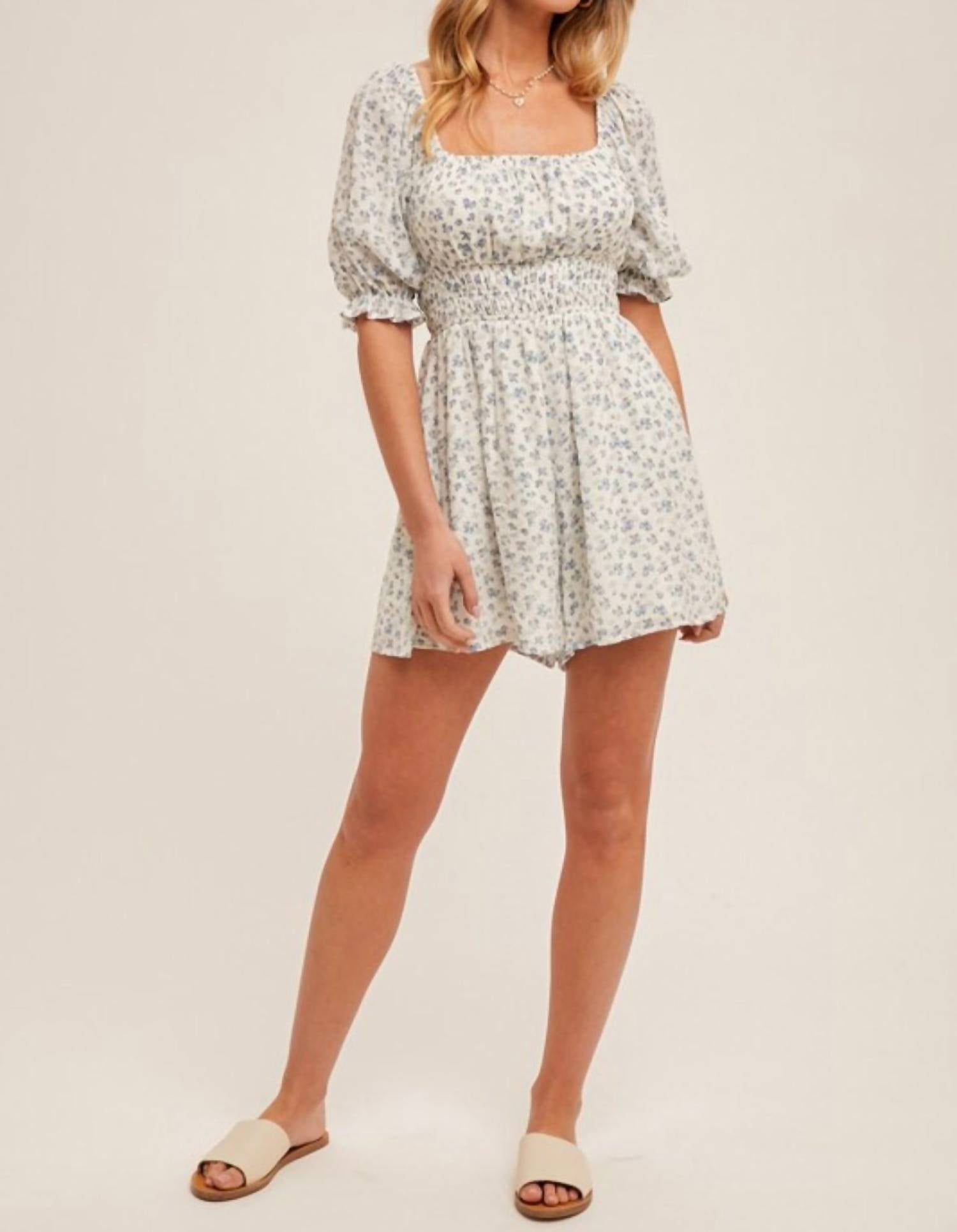 Hem & Thread - LOTTIE FLORAL ROMPER