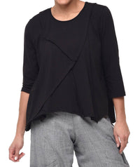 Tulip Clothing - Lindsay Three-quarter Sleeve Top