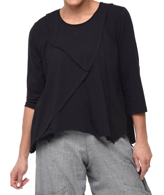 Tulip Clothing - Lindsay Three-quarter Sleeve Top