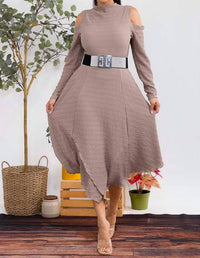 Karen T Design - Bubble Textured Midi Dress