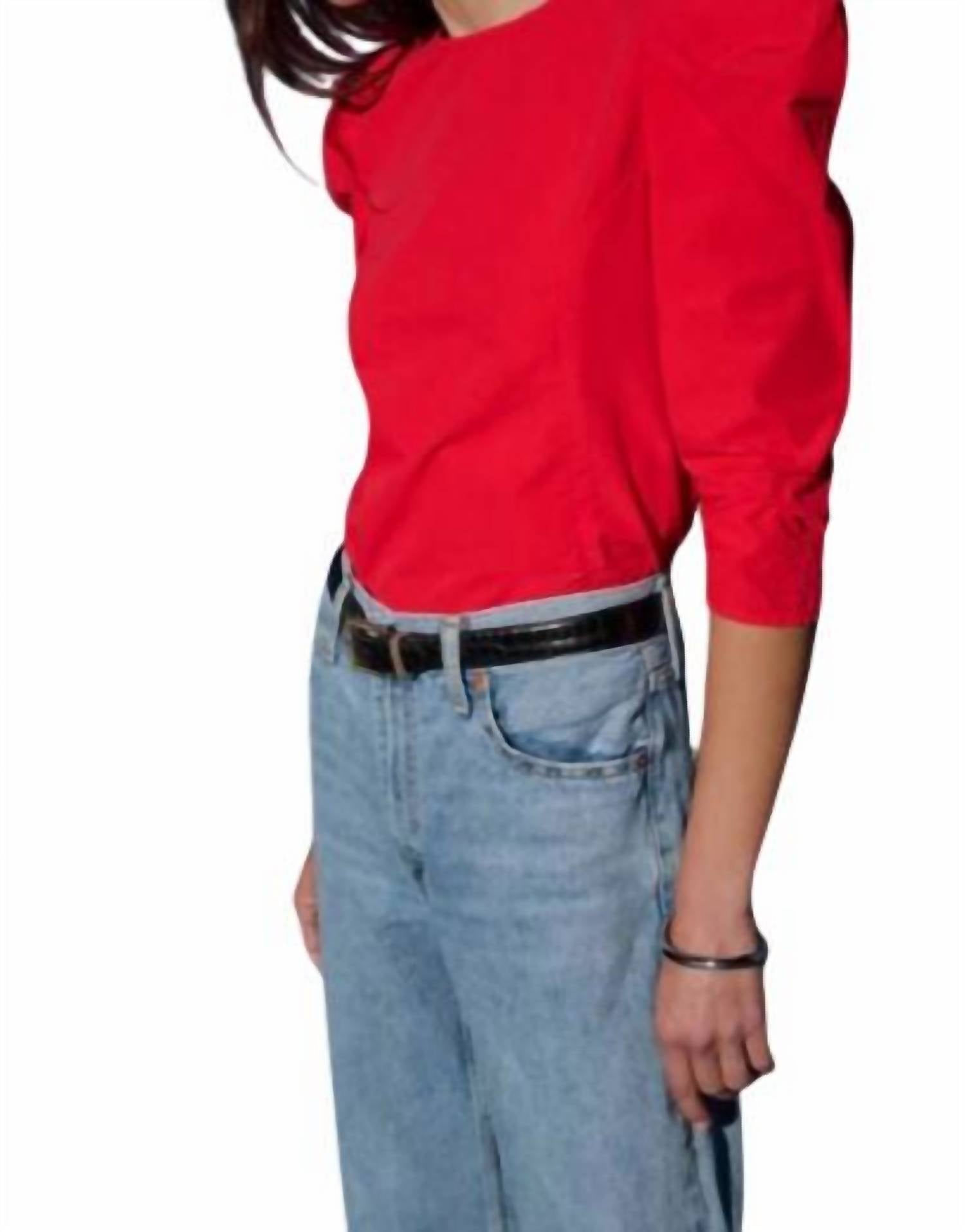 Nation Ltd - Elouise Poplin Top