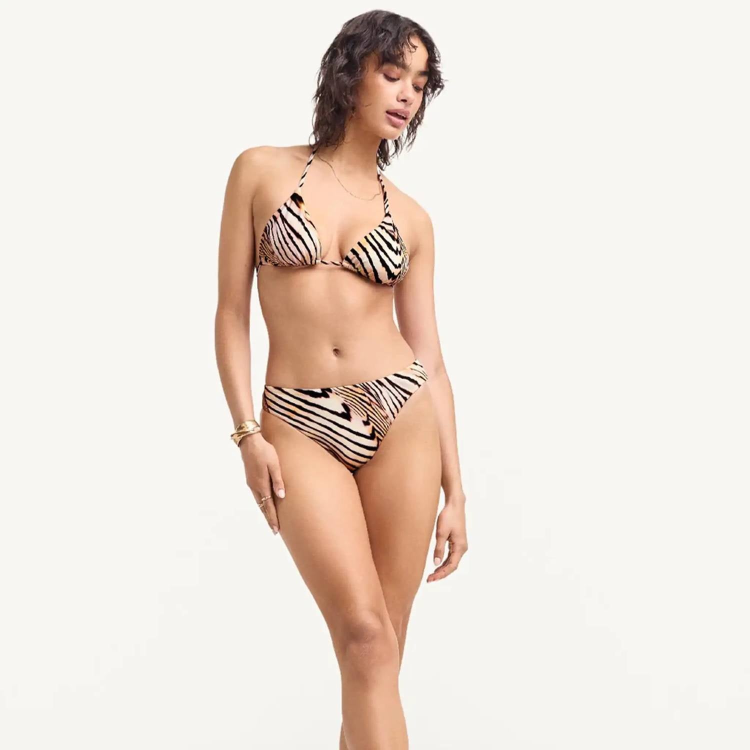 Vitamin A - Cali High Leg Full Bikini Bottom