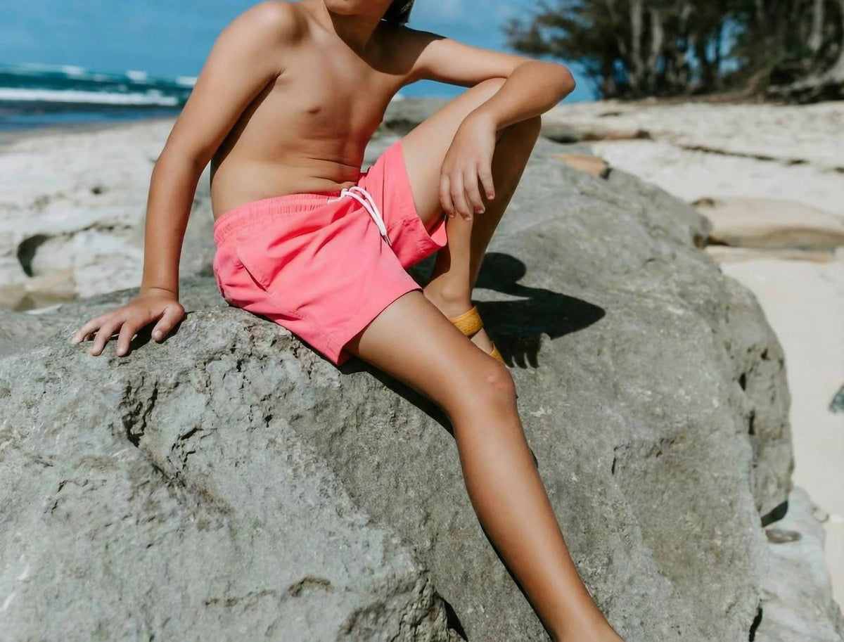 Bermies - Boys' Changing Swim Trunks With Liner