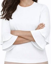 J'Envie/Eli - Sola Flounce Sleeve Top