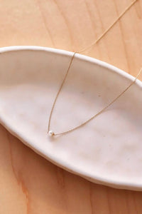 Carrie Hoffman - Women's Single Pearl Necklace