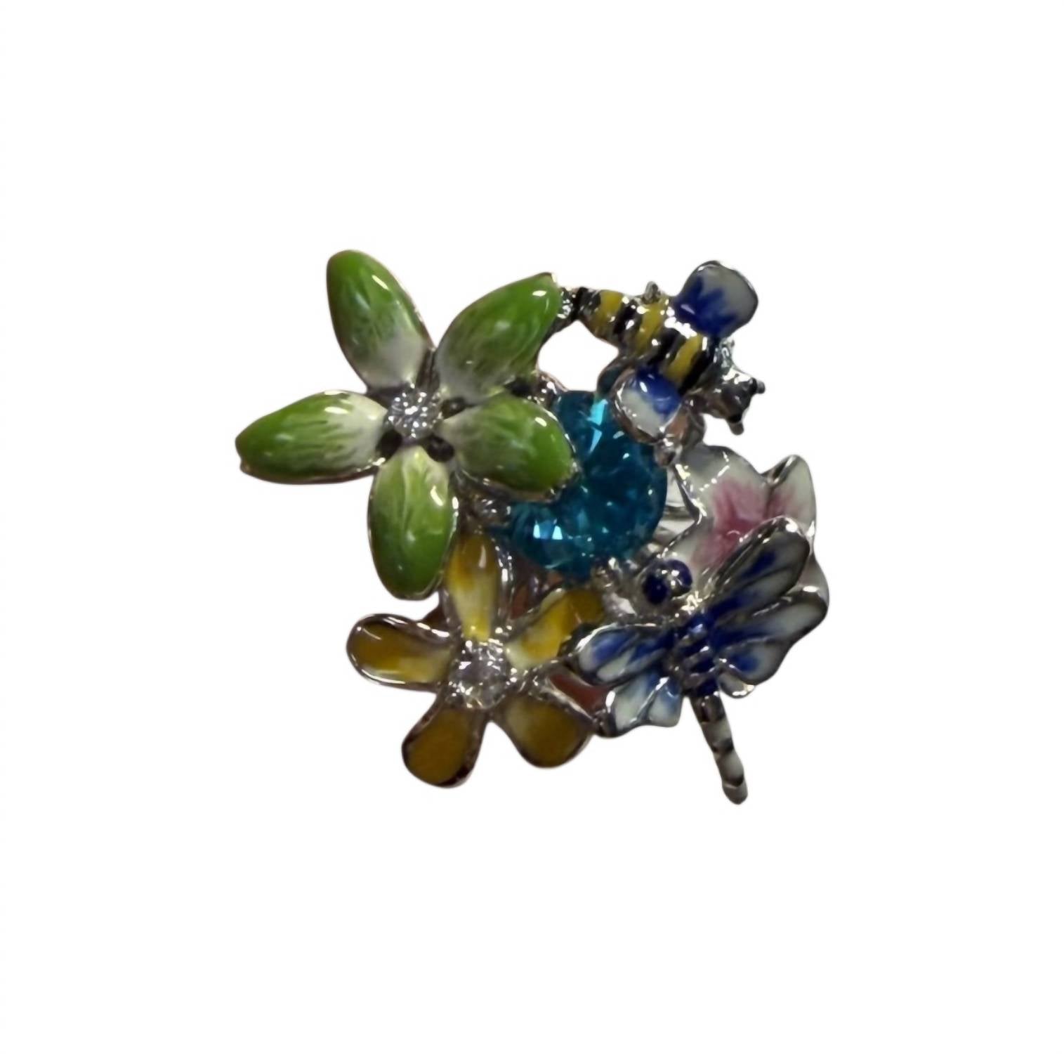 Story Jewellery - Women's Rhodium Plate Button Charm