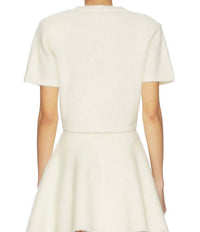 Dodiee - Alpaca Wool Mini Circular Skirt