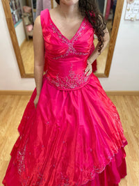 Mary'S Bridal - Youth Girls Quinceañera V Neck Dress