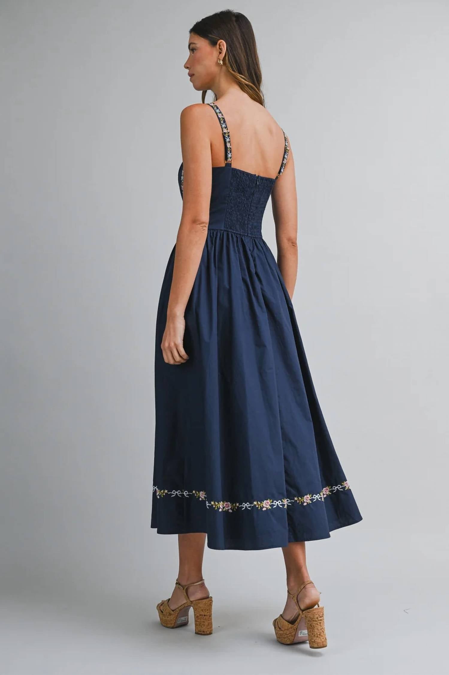 Mable - Sweet Magnolia Midi Dress