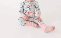 Posh Peanut - Baby Girls Melinda Convertible One Piece Footies