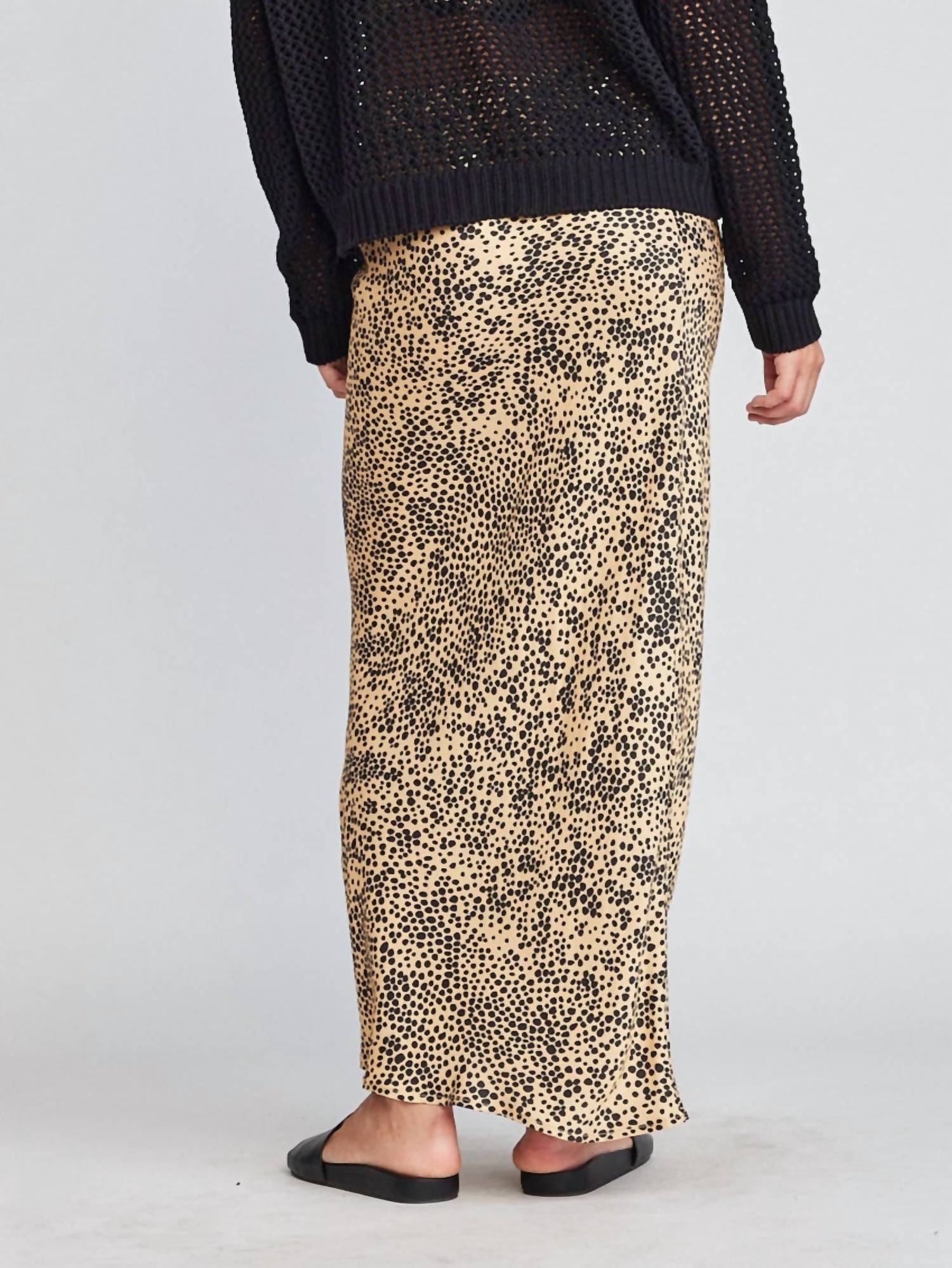 Self Contrast - Luna Bias Maxi Skirt