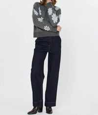 Current Air - Daisy Crew Neck Sweater