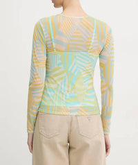 Never Fully Dressed - Western Abstract Long Sleeve Top