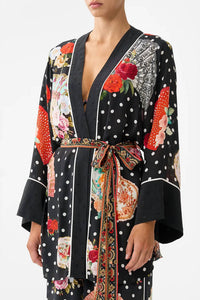 Camilla - Short Kimono Wrap Jacket