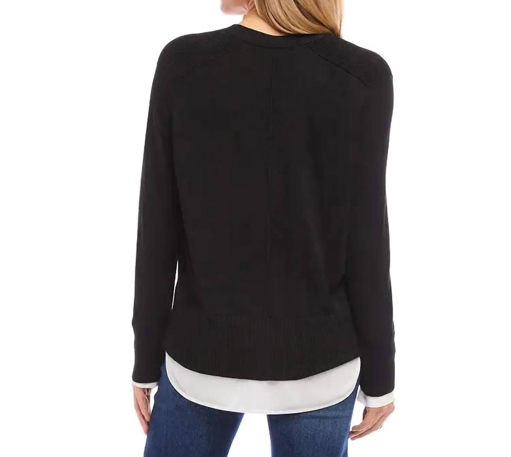 Karen Kane - Linett Layered Sweater Cardigan